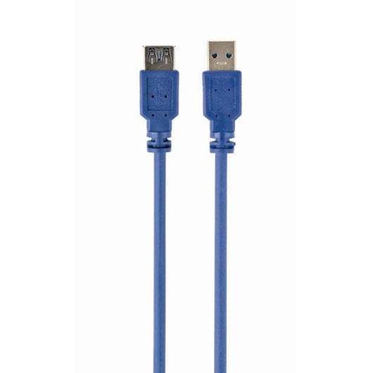 Cable USB Gembird CCP-USB3-AMAF-6 1,8 m Azul Macho a Hembra Alta Velocidad