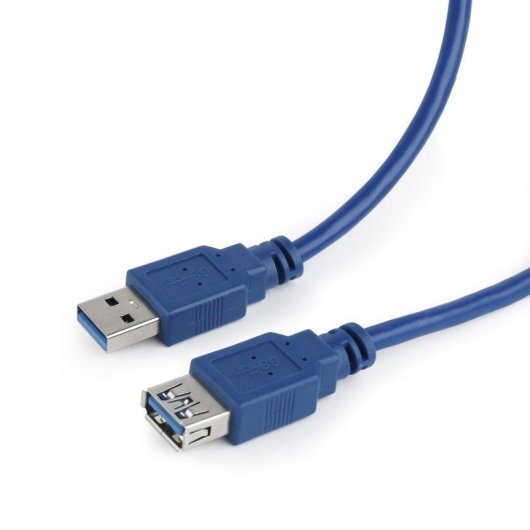 Cable USB Gembird CCP-USB3-AMAF-6 1,8 m Azul Macho a Hembra Alta Velocidad