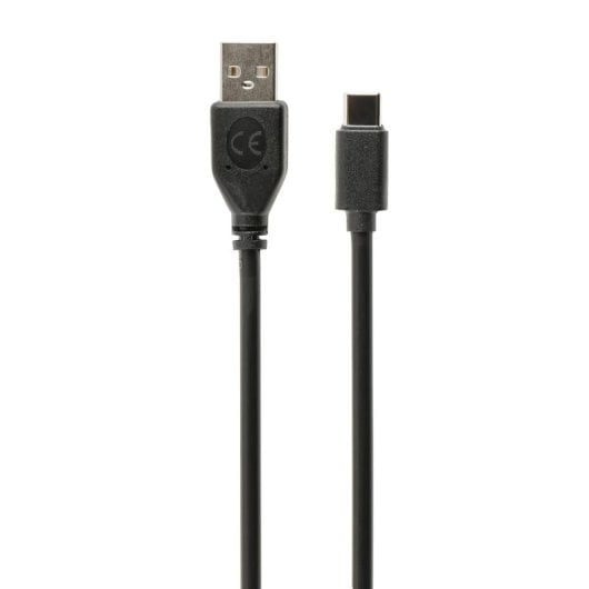 Câble USB Gembird USB 2.0 A vers USB-C 1m Noir contacts or