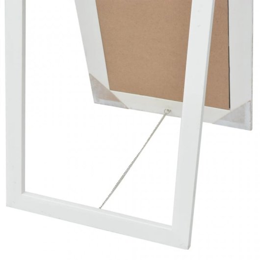 Vidaxl Espejo De Pie De Estilo Barroco Blanco 160x40 Cm