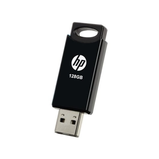 Unidad flash USB HP V212 128GB USB 2.0 negro diseño deslizable