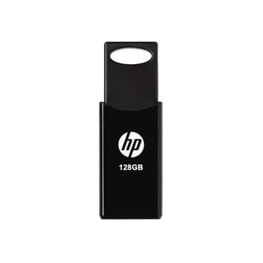 Unidad flash USB HP V212 128GB USB 2.0 negro diseño deslizable