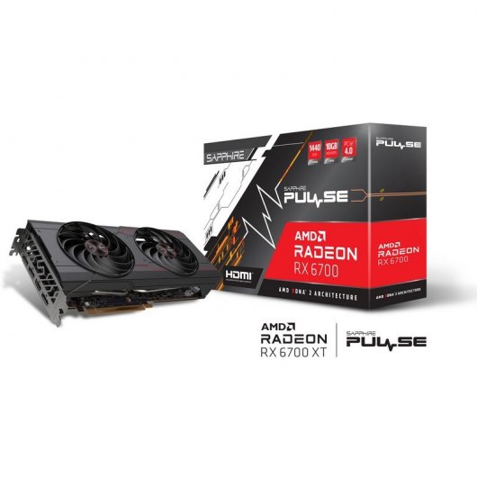 Sapphire Pulse AMD Radeon RX 6700 OC 10GB GDDR6