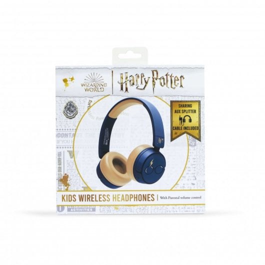 OTL Technologies Harry Potter Auriculares Infantiles Inalámbricos Azul