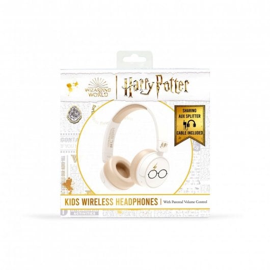 OTL Technologies Harry Potter Auriculares Infantiles Inalámbricos Blancos