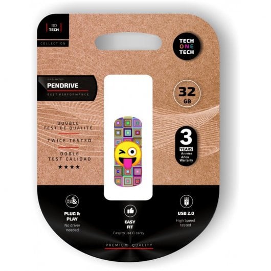 Tech One Tech Emoji Occhiolino 32 GB USB 2.0