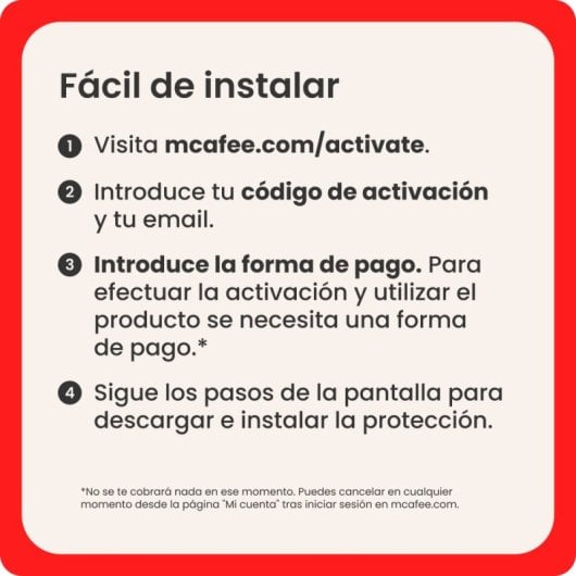 McAfee Total Protection 10 Dispositivos 1 Año Licencia Digital