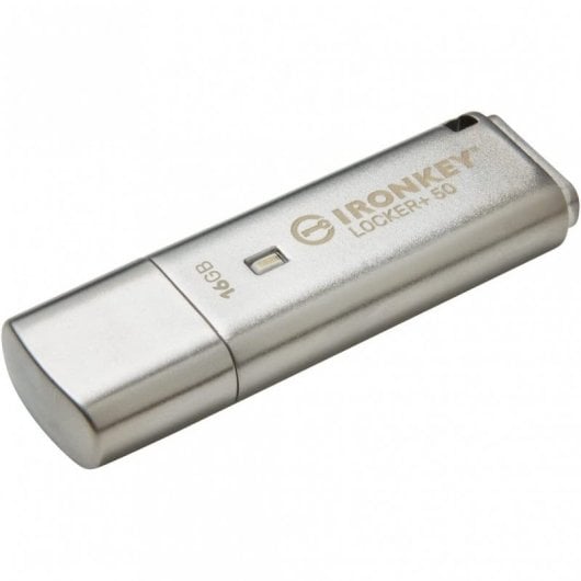 Kingston IronKey Locker+ 50 16GB USB 3.0 Argento