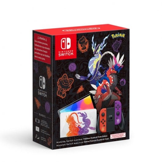Nintendo Switch OLED Limited Edition Pokémon Scharlachrot/Lila