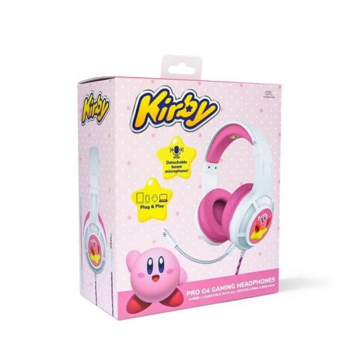 OTL Technologies Nintendo Kirby Pro G4 Auscultadores Infantis