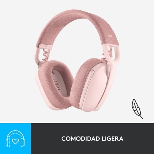 Logitech Zone Vibe 100 Auriculares Inalámbricos Rosas