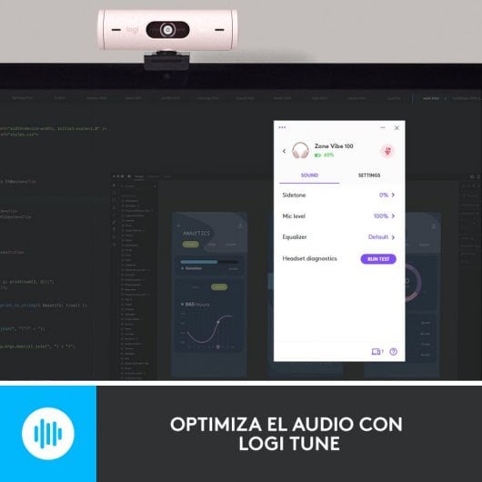 Logitech Zone Vibe 100 Auriculares Inalámbricos Rosas
