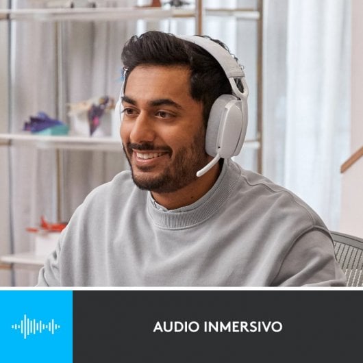 Logitech Zone Vibe 100 Auricolare Wireless A Padiglione Musica e Chiamate Bluetooth Bianco