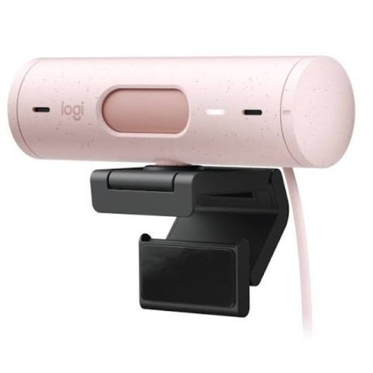 Webcam Logitech Brio 500 FullHD 1080p USB-C Roze Autofocus