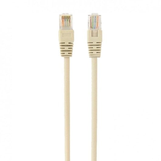 Cavo di rete Gembird 1m Cat5e UTP RJ-45 maschio oro Beige