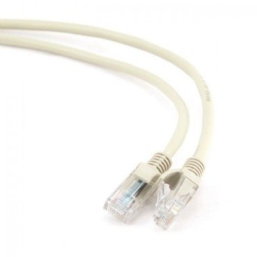 Cable de red Gembird Cat5e UTP 3m Beige chapado en oro