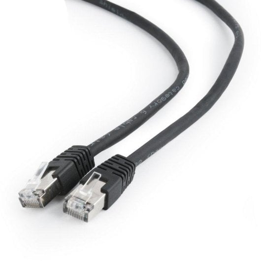 Cabo de Rede RJ-45 Cat 6 UTP 2m Negro Gembird