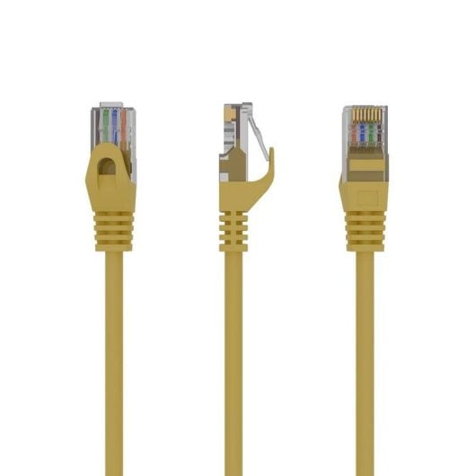 Câble réseau Gembird PP6U-0.5M RJ-45 Cat6 UTP 0,5m jaune contacts or