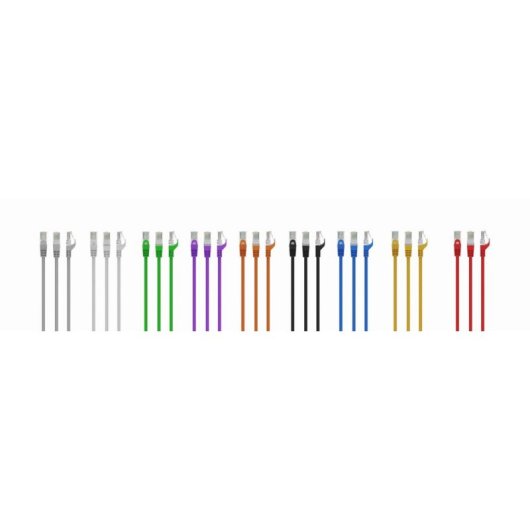Cavo di rete Gembird PP6U-0.5M Cat6 UTP 0,5 m giallo con connettori RJ-45