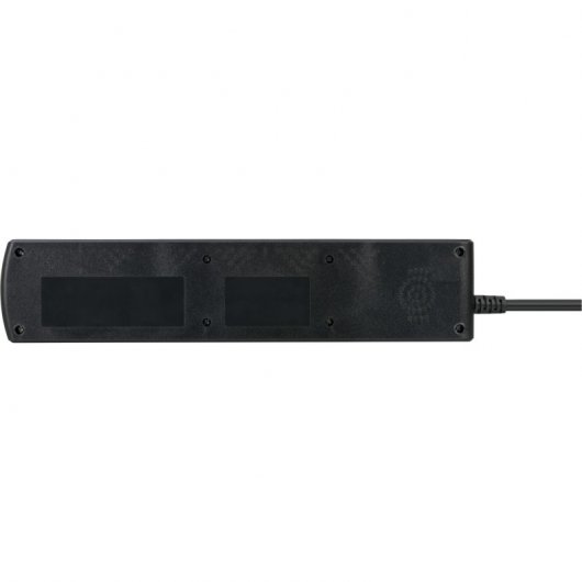 Multipresa Brennenstuhl con 6 prese con interruttori individuali 2m Nero