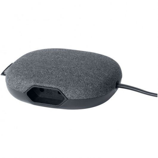 Brennenstuhl Multipresa con superficie tessile 1 presa Euro + 2xUSB 3m Nero/Antracite