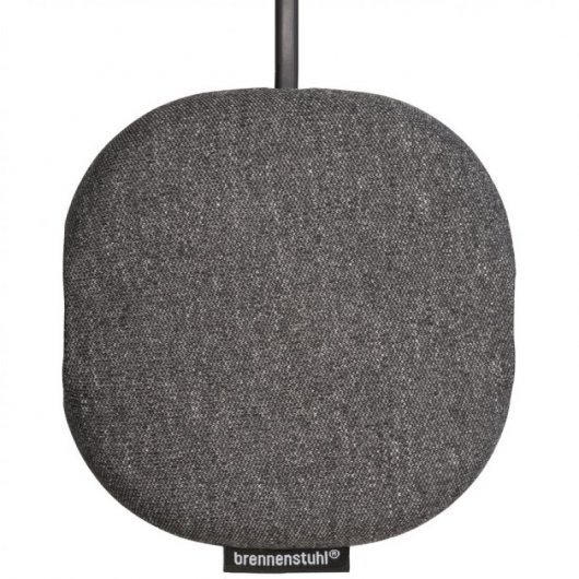 Brennenstuhl Multipresa con superficie tessile 1 presa Euro + 2xUSB 3m Nero/Antracite