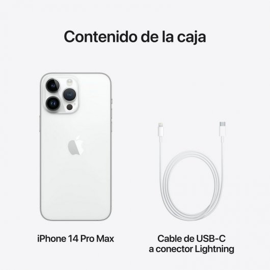 Apple iPhone 14 Pro Max 256GB Plata Libre