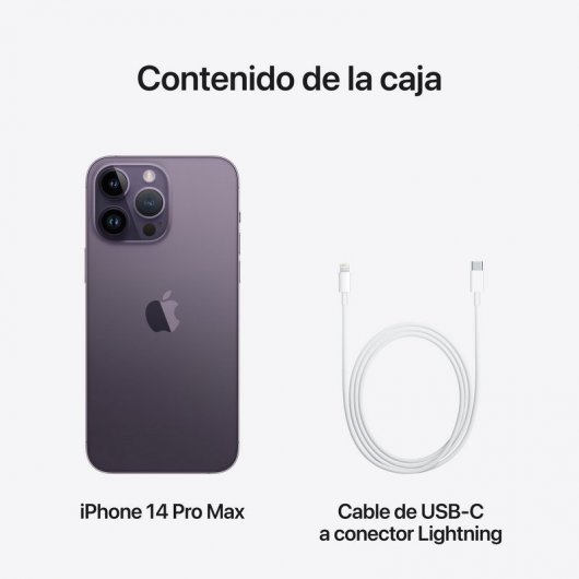 Apple iPhone 14 Pro Max 1TB Morado Oscuro Libre