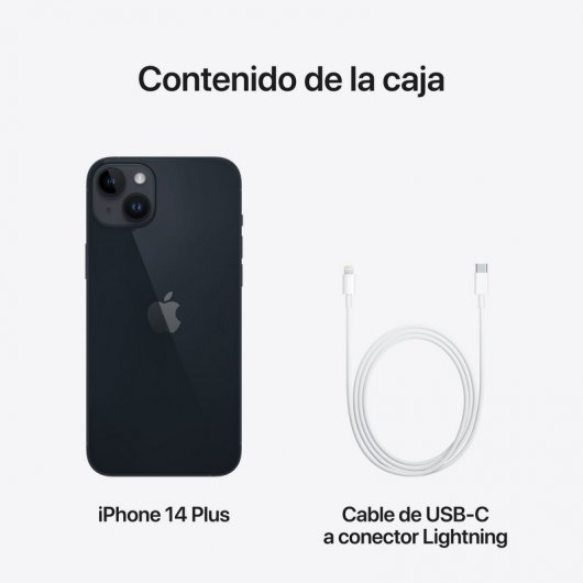 Apple iPhone 14 Plus 17 cm (6.7") Double SIM iOS 16 5G 512 Go Noir
