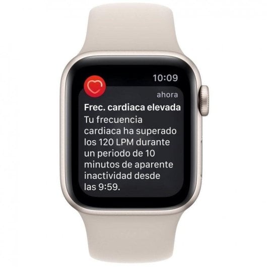 Apple Watch SE GPS 40mm Aluminio Starlight OLED Beige NFC Bluetooth Resistente all'Acqua
