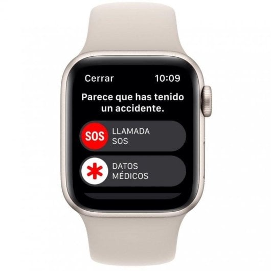 Apple Watch SE GPS 40mm Aluminio Starlight OLED Beige NFC Bluetooth Resistente all'Acqua