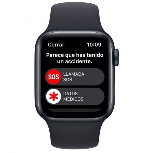 Apple Watch SE OLED 40 mm Digital 324 x 394 Pixel Touchscreen Schwarz WLAN GPS (MNJT3TY/A)