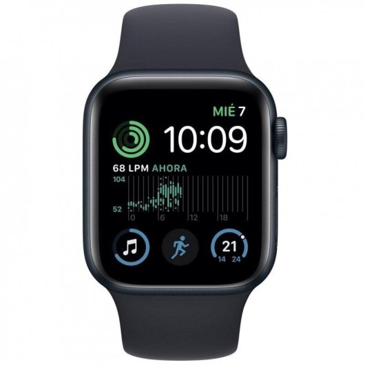 Apple Watch SE LTE 2ª Generazione 4G GPS 40mm Retina OLED Midnight Nero Resistente all’Acqua
