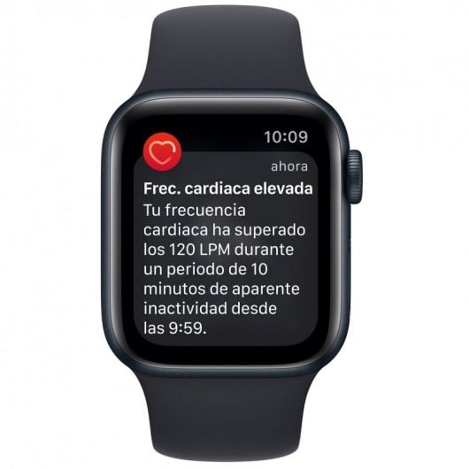 Apple Watch SE GPS + Cellular 40mm Cassa in Alluminio color Mezzanotte con Cinturino Sport Band Mezzanotte - Regular