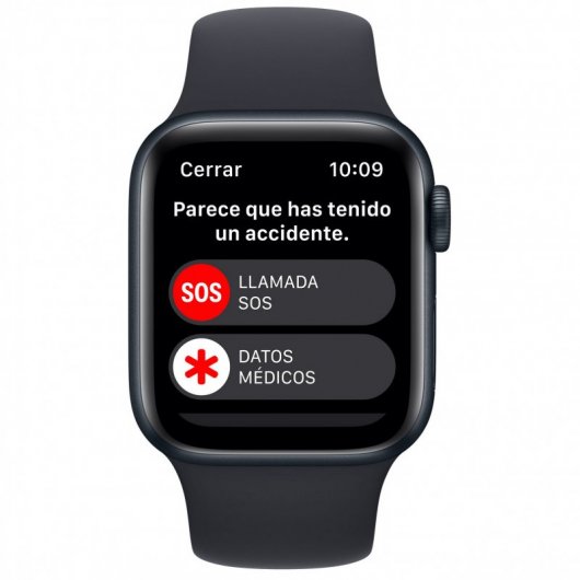 Apple Watch SE GPS + Cellular 40mm Cassa in Alluminio color Mezzanotte con Cinturino Sport Band Mezzanotte - Regular