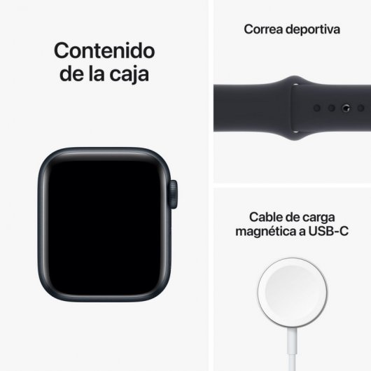 Apple Watch SE GPS + Cellular 40mm Cassa in Alluminio color Mezzanotte con Cinturino Sport Band Mezzanotte - Regular