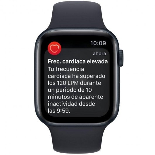 Apple Watch SE LTE 2ª Generación 44mm Aluminio Midnight con Correa Sport Negra