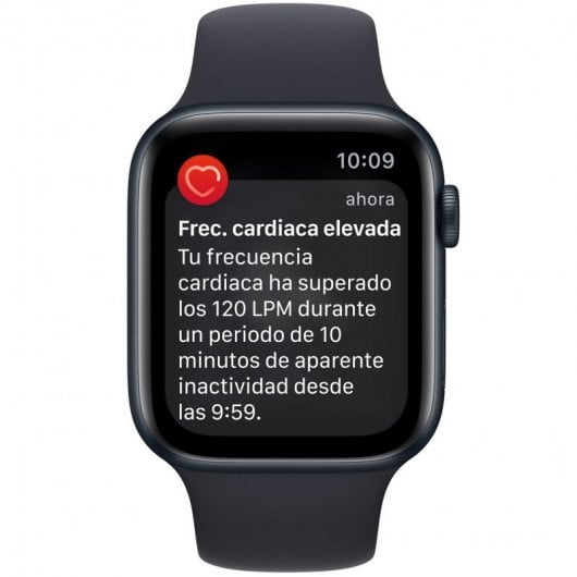 Apple Watch SE GPS + Cellular 44mm Cassa in Alluminio color Mezzanotte con Cinturino Sport Band Mezzanotte - Regular