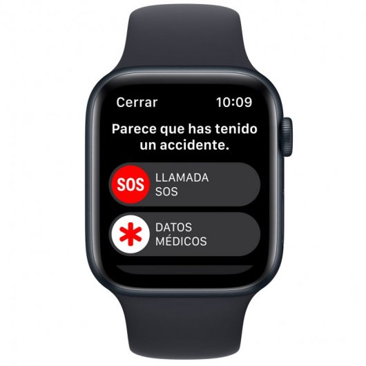 Apple Watch SE GPS + Cellular 44mm Cassa in Alluminio color Mezzanotte con Cinturino Sport Band Mezzanotte - Regular