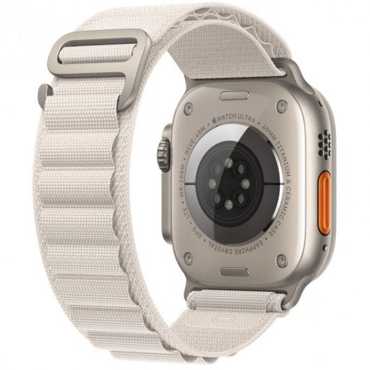Apple Watch Ultra LTE Titane avec Alpine Loop M Starlight