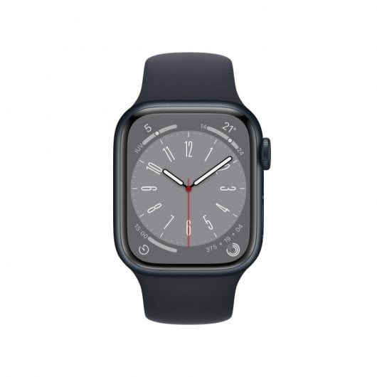 Apple Watch Series 8 GPS + Cellular 41mm Caja de Aluminio con Correa Deportiva Medianoche