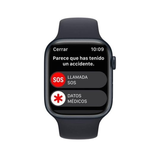 Apple Watch Series 8 GPS + Cellular 45mm Caja de Aluminio con Correa Deportiva Medianoche