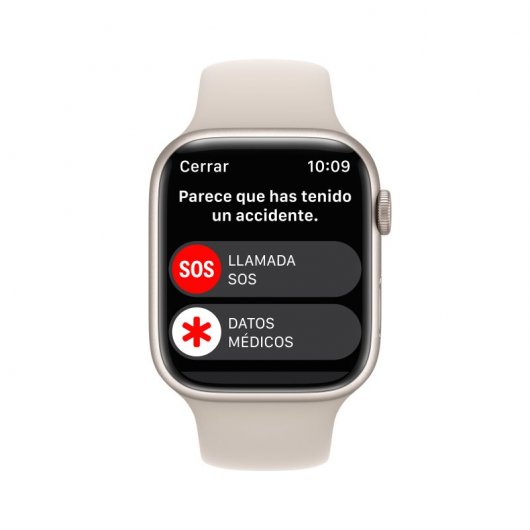 Apple Watch Series 8 OLED 45 mm Beige GPS (satellite)