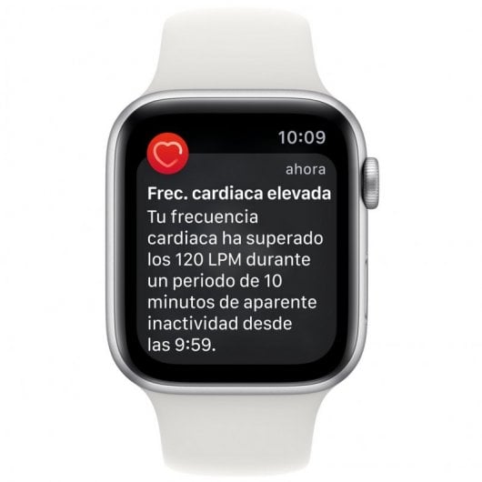 Apple Watch SE LTE 2ª Geração 44mm Alumínio Silver com Bracelete Sport Branca