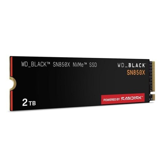 Disque SSD Sandisk WD Black SN850X 2TB NVMe PCIe 4.0 M.2 7300MB/s