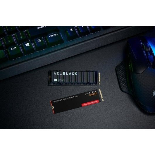 SSD Sandisk WD Black SN850X 2TB NVMe PCIe 4.0 7300MB/s mit Kühlkörper