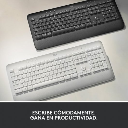 Logitech Signature K650 tastiera RF senza fili + Bluetooth QWERTY Spagnolo Grafite