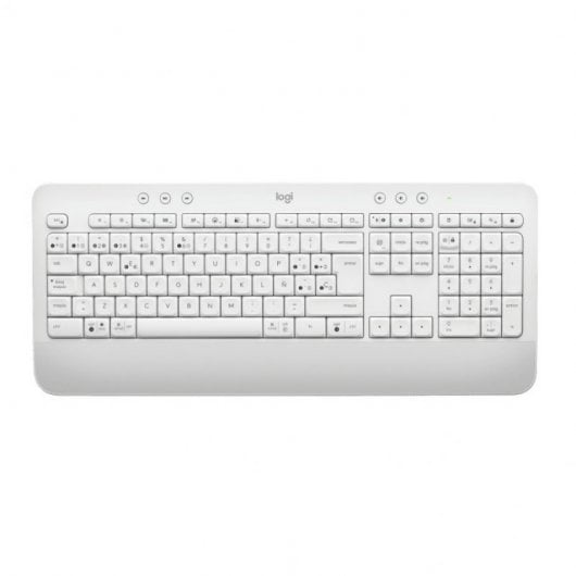 Logitech Signature K650 tastiera Bluetooth QWERTY Spagnolo Bianco