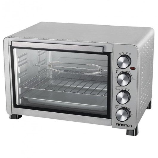 Horno Sobremesa Infiniton HSM-32SN47 45L 60cm 2000W Convección Asador Plata