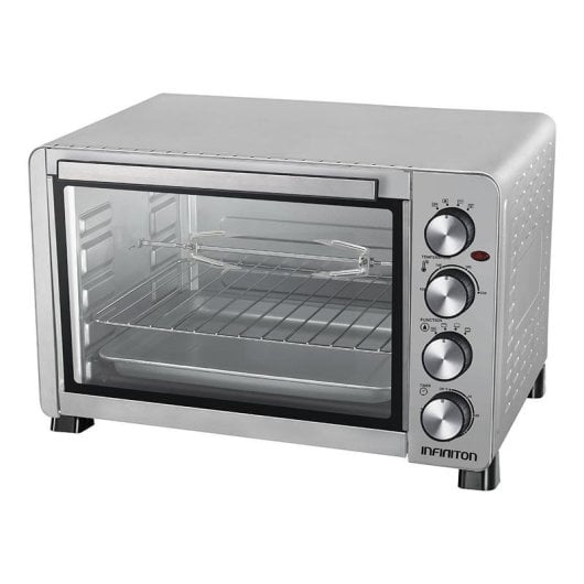 Horno Sobremesa Infiniton HSM-32SN47 45L 60cm 2000W Convección Asador Plata